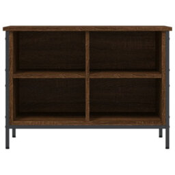 Berkfield Shoe Cabinet Brown Oak 69X35X50 Cm Engineered Wood - thumbnail 4