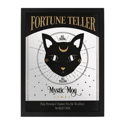 Something Different Mystic Mog Mirrored Wall Hanging - image 1