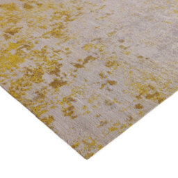 Yellow Abstract Outdoor Rug, Abstract Stain-Resistant Rug For Patio Decks, 2mm Modern Outdoor Area Rug-160Cm X 230Cm - thumbnail 5