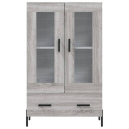 Berkfield Highboard Grey Sonoma 69.5X31X115 Cm Engineered Wood - thumbnail 6