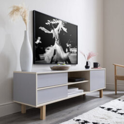 Nöa & Nani Noa & Nani Tv Unit In Grey & Oak Finish Jarstorp - thumbnail 3