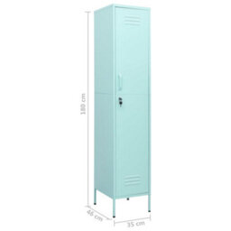 Vidaxl Locker Cabinet Mint 35X46X180 Cm Steel - thumbnail 9