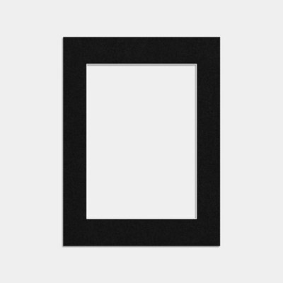 Ak Frames 12X16 Black Picture Mounts To Fit A4 Aperture Size - Mount Board Only (No Frame Included) - image 1