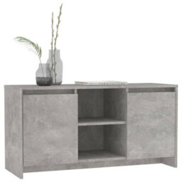 Berkfield Tv Cabinet Concrete Grey 102X37.5X52.5 Cm Engineered Wood - thumbnail 6