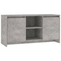 Berkfield Tv Cabinet Concrete Grey 102X37.5X52.5 Cm Engineered Wood - thumbnail 2