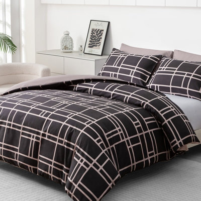 Pamposh King Size Duvet Cover Sets - Premium Brushed Microfiber Reversible - Hypoallergenic King Duvet Cover With Zipper Closure - image 1