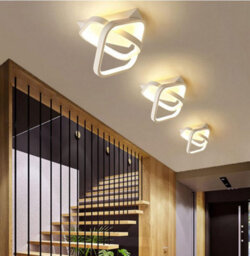 Square Hallway Light Modern Led Ceiling Light Fixtures White (Warm Light) - thumbnail 5