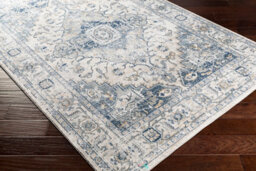 Livabliss Jolie-Vintage Grey Blue Brown Black Traditional Boho Living Dining Bedroom Rug 160 X 220 Cm Easy Care, Non Shedding - thumbnail 5