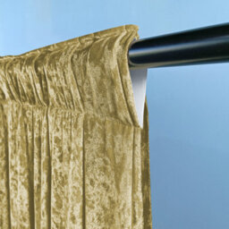 Neel Blue 3X3M Crushed Velvet Backdrop, Photography Background Blackout Curtain - Gold - thumbnail 3