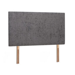 Divan Base Direct Livorno Strutted Upholstered Headboard 3Ft Single - Plush Marine - thumbnail 1