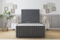 "Sloomy Madison Armour Coniston Bed Frame With Mattress With 50"" Upholstered Headboard 6' Super King" - thumbnail 1