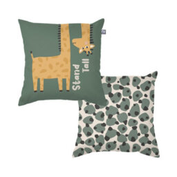 rucomfy Beanbags Rucomfy Safari Friends Cushion 40X40Cm - Soft Decorative Throw Pillow For Kids - thumbnail 5