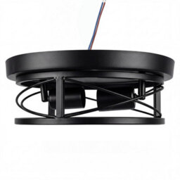 Emitto E27 Adjustable Metal Cage Ceiling Light - thumbnail 3