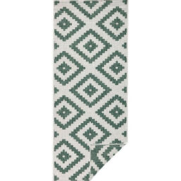 The Rugs Malta Reversible Indoor Outdoor Rug Flatweave Polypropylene In Green - thumbnail 7