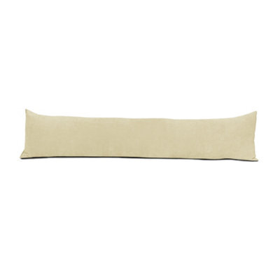 Lancashire Textiles Hollowfibre Filling (85 X 20Cm) Oat Meal Chenille Draught Stopper Excluder - image 1