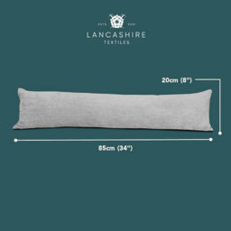 Lancashire Textiles Hollowfibre Filling (85 X 20Cm) Oat Meal Chenille Draught Stopper Excluder - thumbnail 2