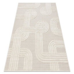 RugsX Carpet Santo Sisal 1001 Geometric White  80X150 Cm - thumbnail 1