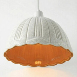 Crackle Glass Pendant Lamp Shade 18Cm Vintage Scalloped E27 White Replacement For Kitchen Dining Living Room - thumbnail 6