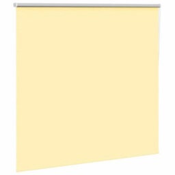 Berkfield Durable Roller Blind Blackout Yellow 155X130 Cm Fabric Width 151.6 Cm Polyester - thumbnail 3
