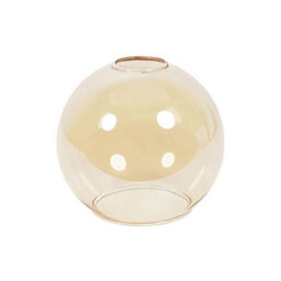 Valuelights Bellamy Small Easy Fit Amber Glass Globe Lampshade Ceiling Light Shade (D)15Cm - thumbnail 5