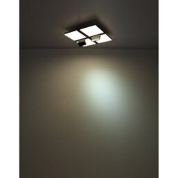 Luminosa Lighting Luminosa Villsi Integrated Led Semi Flush Ceiling Light White Matt Led Dimmable 2700-6500K Remote Control Timer - thumbnail 6