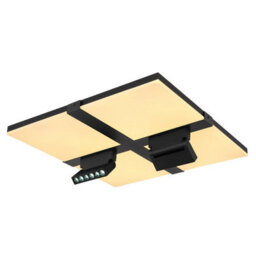 Luminosa Lighting Luminosa Villsi Integrated Led Semi Flush Ceiling Light White Matt Led Dimmable 2700-6500K Remote Control Timer - thumbnail 5