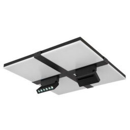 Luminosa Lighting Luminosa Villsi Integrated Led Semi Flush Ceiling Light White Matt Led Dimmable 2700-6500K Remote Control Timer - thumbnail 2