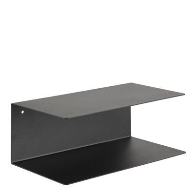 Furniture To Go Joliet Wall Shelf In Matt Black - image 1