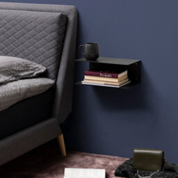 Furniture To Go Joliet Wall Shelf In Matt Black - thumbnail 3