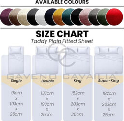 Gc Gaveno Cavailia Teddy Bear Plain Fitted Sheet Single Cream Fleece Thermal Warm Super Soft & Warm Fluffy Fitted Bed Sheet - thumbnail 6