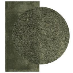 Walplus Rug Huarte Short Pile Soft And Washable Forest Green 100X200 Cm - thumbnail 3