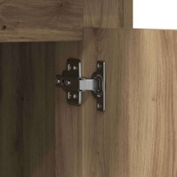 Berkfield Modern Desk With Storage Artisan Oak 50X115X75 Cm Engineered Wood - thumbnail 9