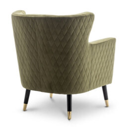 Velvet Sage Green Alessia Accent Chair - thumbnail 6