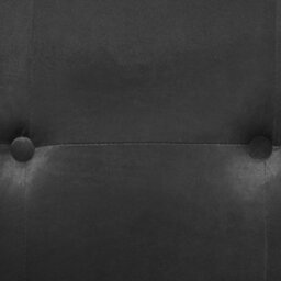Beliani Sofa 3 Seater Avaldsenes Velvet Dark Grey - thumbnail 9