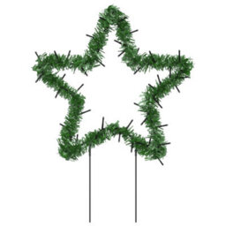 Walplus Christmas Light Decorations With Spikes 3 Pcs Star 50 Leds 29 Cm - thumbnail 3