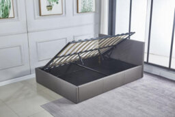 Kosy Koala Ottoman Storage Leather Bed Side Lift Grey 3Ft Single Bed Bonnell Spring High-Density Foam Mattress - thumbnail 5