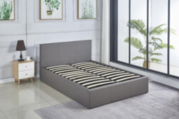 Kosy Koala Ottoman Storage Leather Bed Side Lift Grey 3Ft Single Bed Bonnell Spring High-Density Foam Mattress - thumbnail 9
