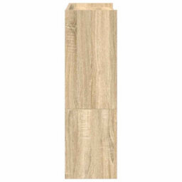 Berkfield Shoe Rack Sonoma Oak 80X25X61.5 Cm Engineered Wood - thumbnail 5