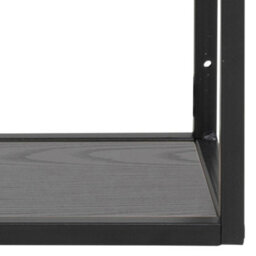 Wyld Haus El Paso Black Metal Wall Shelf 3 Shelves - thumbnail 6