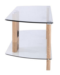 Alphason Century Tv-Stand Light Oak/glass, 1500 - thumbnail 2