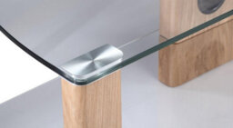 Alphason Century Tv-Stand Light Oak/glass, 1500 - thumbnail 3