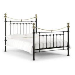 Oakham Galaxy Bed - Satin Black -  Double (135Cm)