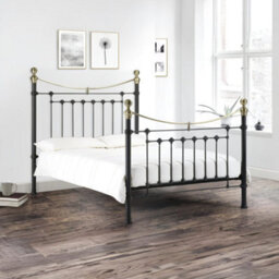 Oakham Galaxy Bed - Satin Black -  Double (135Cm) - thumbnail 2