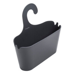 Croydex Grey Plastic 1 Compartments Hook Over Shower Caddy (W)26Cm - thumbnail 1