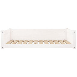 Vidaxl Dog Bed White 105.5X75.5X28 Cm Solid Pine Wood - thumbnail 5
