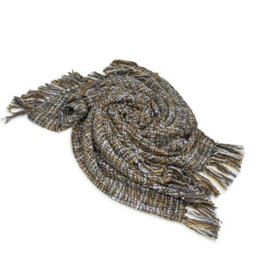 Luxury Living 100% Acrylic Throw - 160Cm X 130Cm - Grey/multi - thumbnail 3