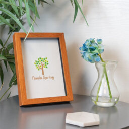 "Nicola Spring A5 (6 X 8"") Photo Frame - Dark Wood - 3D Photo Frame Picture Frame Box Portrait Display Case (23.5 X 17Cm)" - thumbnail 6