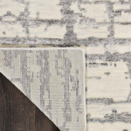 Grey Wool Handmade Luxurious Modern,abstract Rug For Bedroom & Living Room-61Cm X 91Cm - thumbnail 7