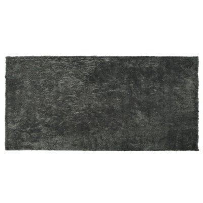 Beliani Shaggygy Rug Evren Dark Grey 80 X 150 Cm - image 1