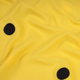 Ameha Printed Duvet Cover Matching Pillowcase 3Piece Set Reversible & Anti Allergic Black & Yellow Dotted King (230X220Cm) - thumbnail 6